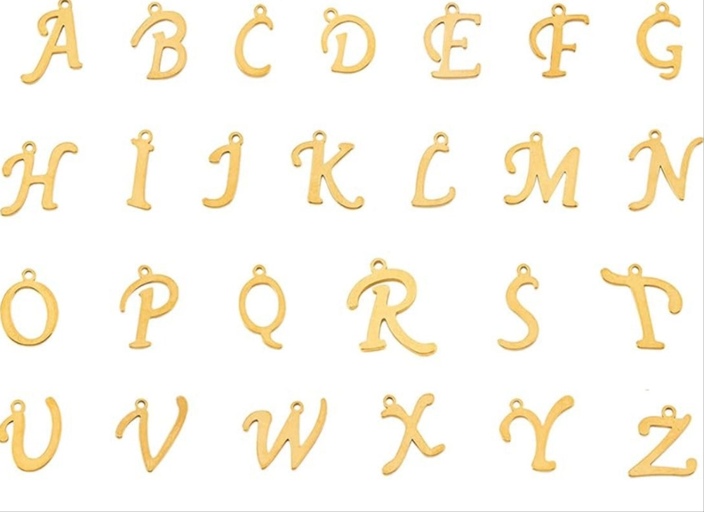 Letter Charm Necklace