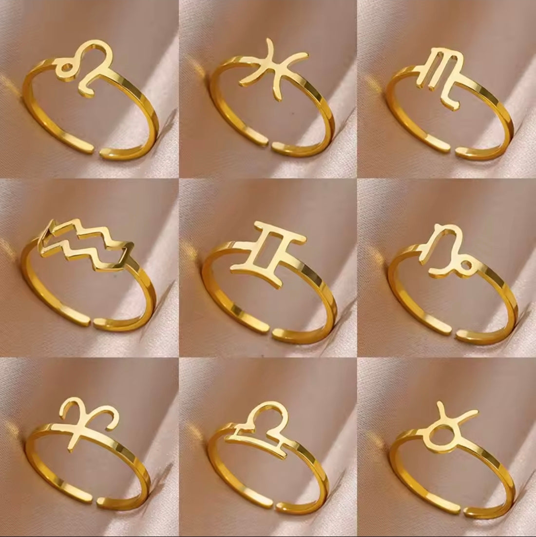 Gold Constellation Ring