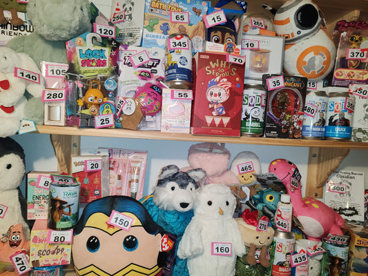 Mystery box toys and more