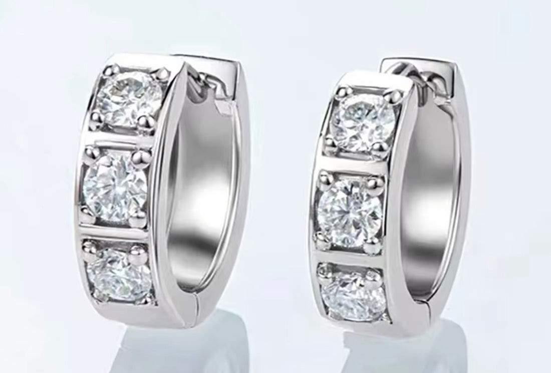 Desiree Huggie Hoop Earrings